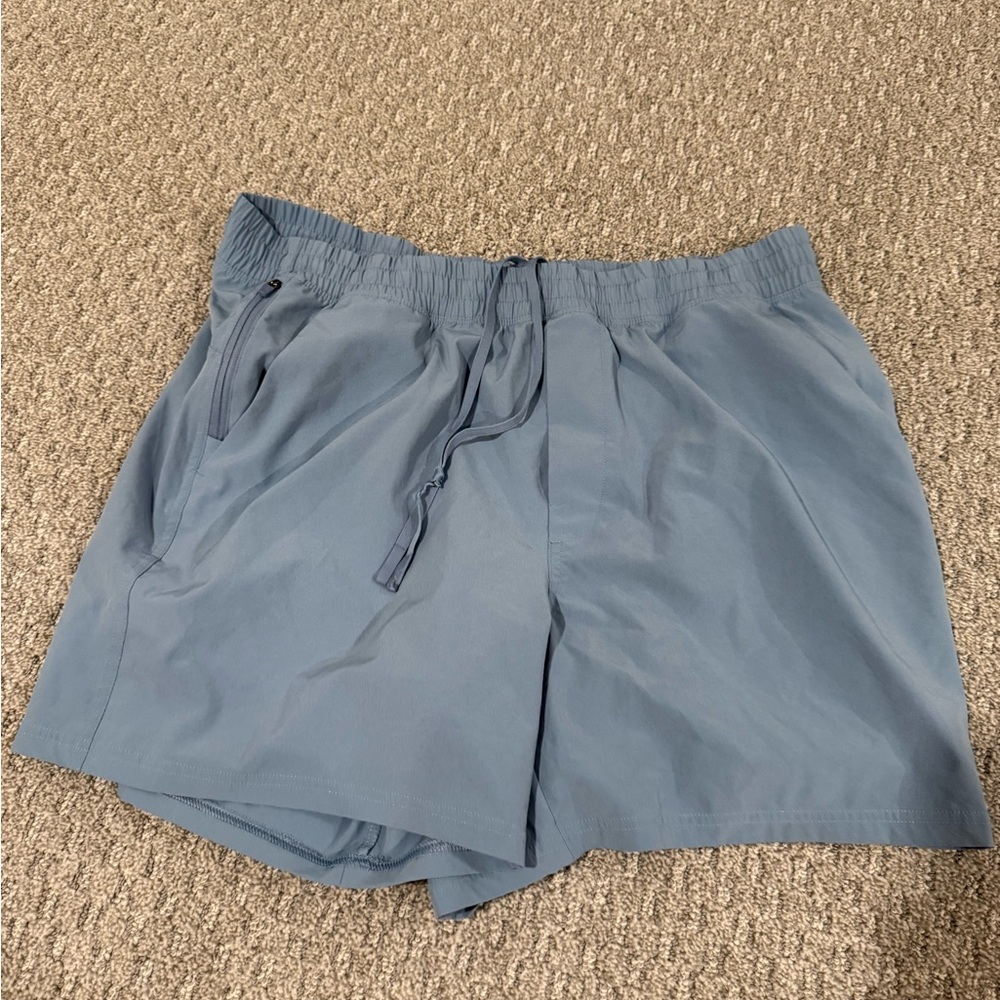 Men's Blue Casual Shorts